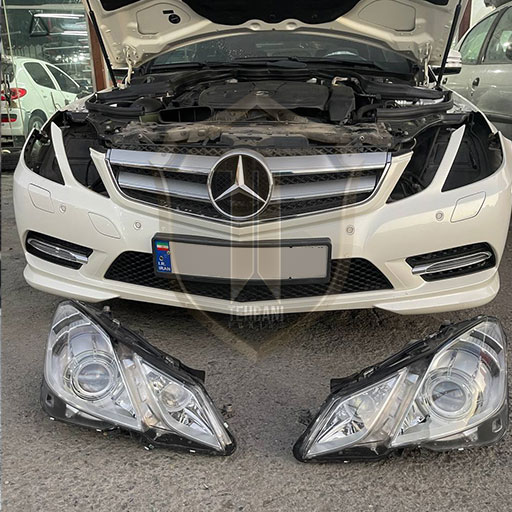 چراغ جلو بنز E350 Sedan